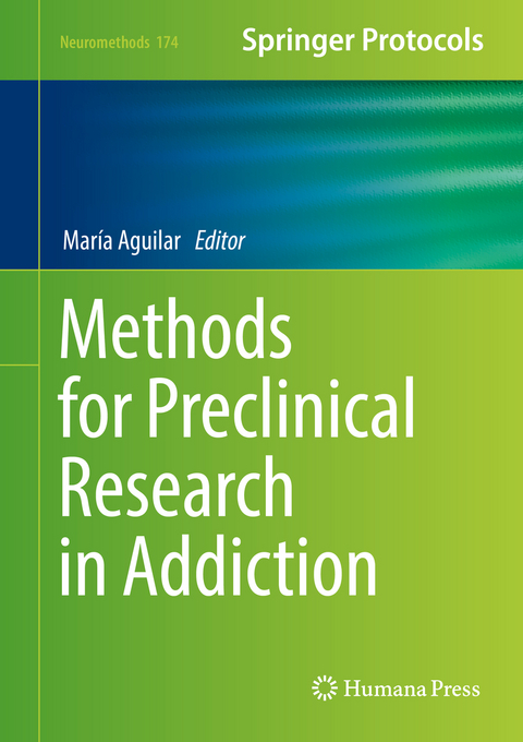 Methods for Preclinical Research in Addiction - 