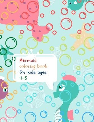 Mermaid coloring book for kids - Cristie Dozaz