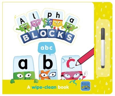 Alphablocks ABC: A Wipe-Clean Book -  Alphablocks,  Sweet Cherry Publishing