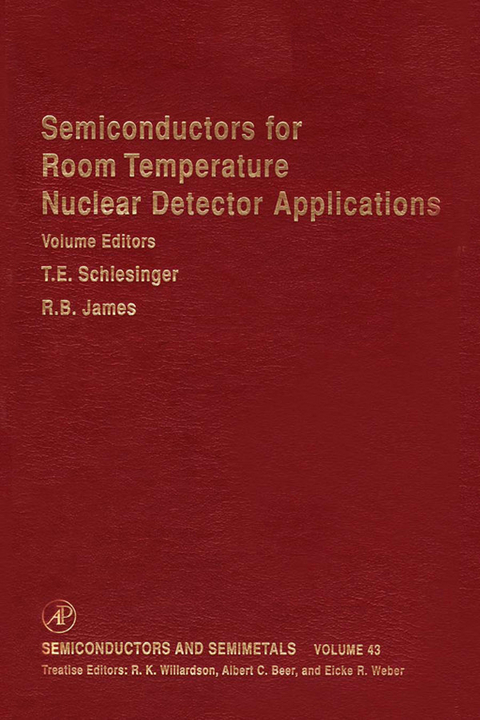 Semiconductors for Room Temperature Nuclear Detector Applications