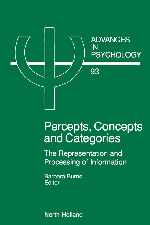 Percepts, Concepts and Categories - 