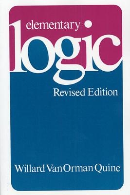 Elementary Logic - Willard Van Orman Quine