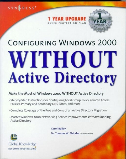 Configuring Windows 2000 without Active Directory -  Syngress