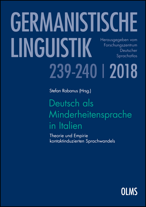 Deutsch als Minderheitensprache in Italien - 