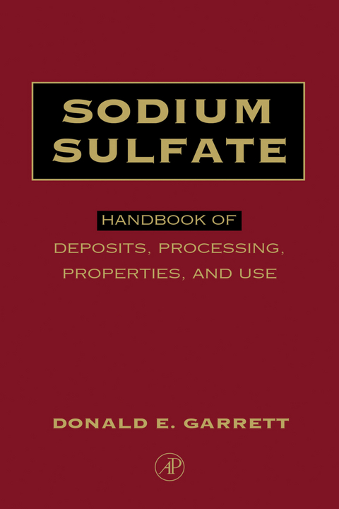 Sodium Sulfate -  Donald E. Garrett