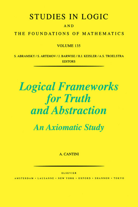 Logical Frameworks for Truth and Abstraction -  A. Cantini