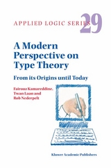 Modern Perspective on Type Theory -  F.D. Kamareddine,  T. Laan,  Rob Nederpelt