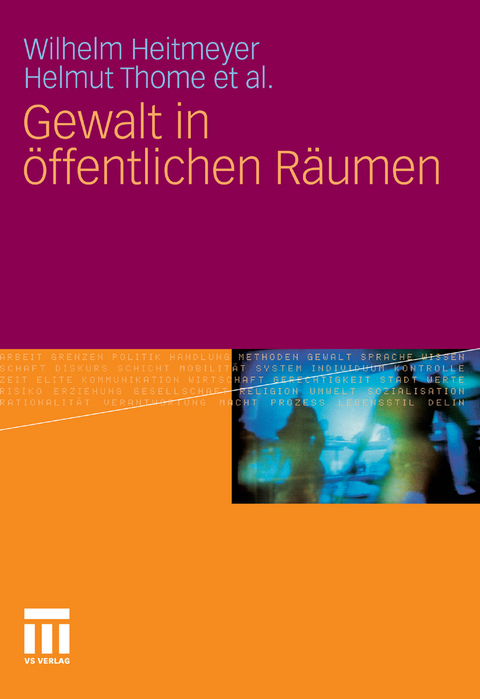 Gewalt in öffentlichen Räumen - Wilhelm Heitmeyer, Helmut Thome