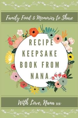 Recipe Keepsake Book From Nana - Petal Publishing Co
