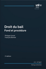 Droit du bail - Conod, Philippe; Bohnet, François