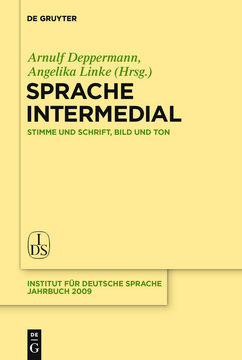 Sprache intermedial - 