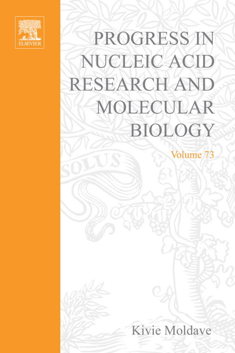 Progress in Nucleic Acid Research and Molecular Biology - 