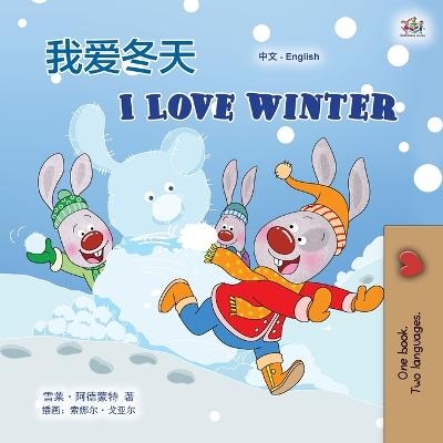 I Love Winter (Chinese English Bilingual Children's Book - Mandarin Simplified) - Shelley Admont, KidKiddos Books