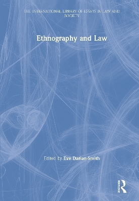 Ethnography and Law - 