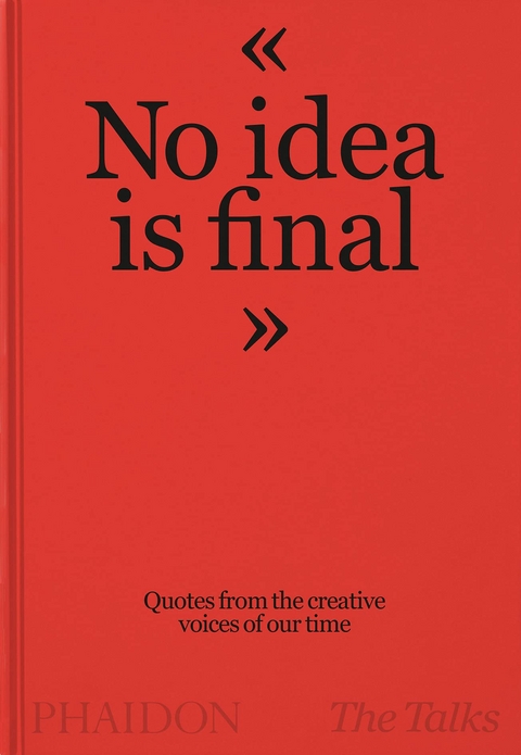 The Talks - No Idea Is Final - Sven Schumann, Johannes Bonke