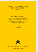 Bible Translations – Linguistic and Cultural Issues - 