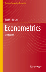 Econometrics - Baltagi, Badi H.