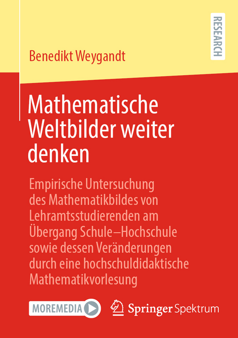 Mathematische Weltbilder weiter denken - Benedikt Weygandt
