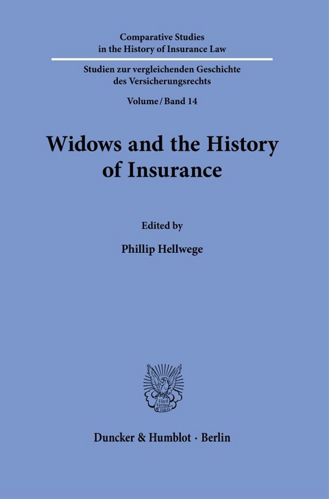 Widows and the History of Insurance. - 
