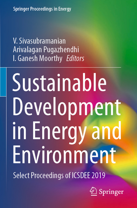 Sustainable Development in Energy and Environment - 