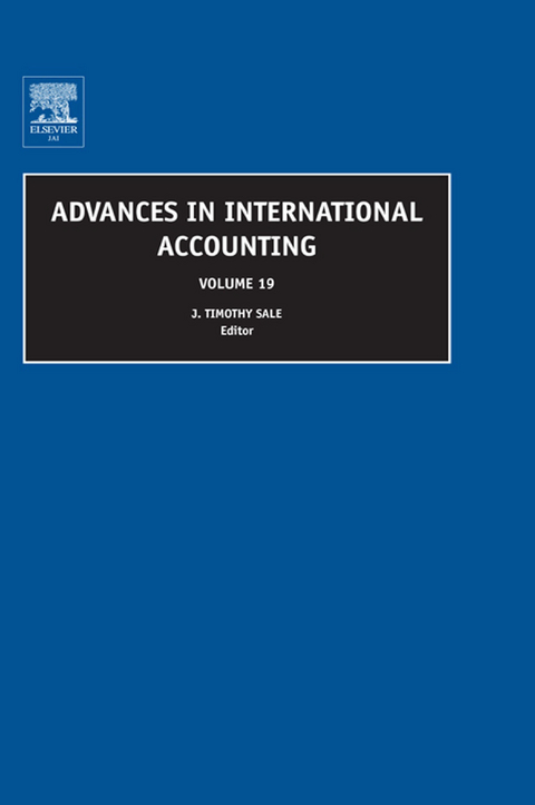 Advances in International Accounting - 