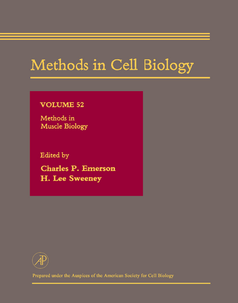 Methods in Muscle Biology - 