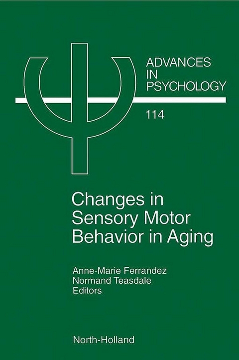 Changes in Sensory Motor Behavior in Aging - 