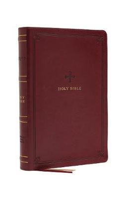NRSV, Catholic Bible, Standard Large Print, Leathersoft, Red, Comfort Print -  Catholic Bible Press