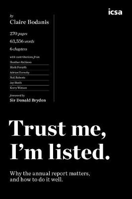 Trust me, I'm listed - Claire Bodanis