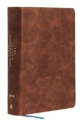 NIV, Lucado Encouraging Word Bible, Leathersoft, Brown, Thumb Indexed, Comfort Print