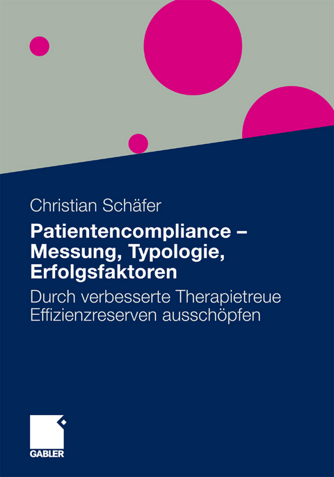 Patientencompliance - Messung, Typologie, Erfolgsfaktoren - MSc Christian Schäfer