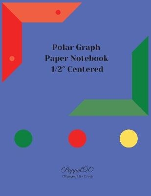 Polar Graph Paper Notebook -  Pappel20