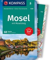 KOMPASS Wanderführer Mosel mit Moselsteig, 68 Touren - Bernhard Pollmann