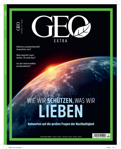 GEO extra SH 1/21 - Wie wir schützen, was wir lieben - Jens Schröder, Markus Wolff