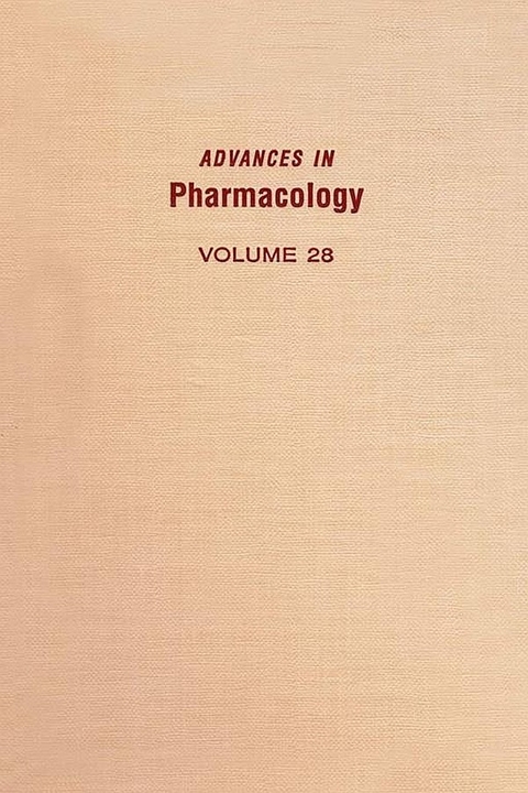 Advances in Pharmacology - 