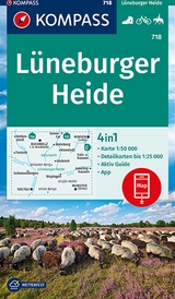 KOMPASS Wanderkarte 718 Lüneburger Heide 1:50.000 - 