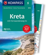 KOMPASS Wanderführer Kreta mit Weitwanderweg E4, 75 Touren - Michael Will