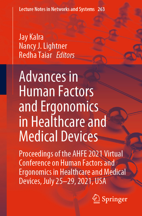 Advances in Human Factors and Ergonomics in Healthcare and Medical Devices - 