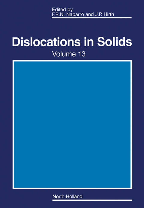 Dislocations in Solids - 