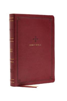 NRSV, Catholic Bible, Thinline Edition, Leathersoft, Red, Comfort Print -  Catholic Bible Press
