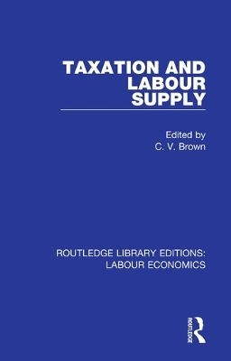 Taxation and Labour Supply - 