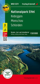 Nationalpark Eifel, Wander-, Rad- und Freizeitkarte 1:50.000, freytag & berndt, WKD 5371 - 