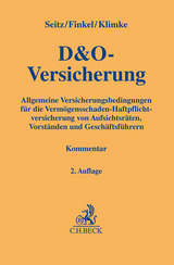 D&O-Versicherung - Seitz, Björn; Finkel, Bastian; Klimke, Dominik; König, Franz