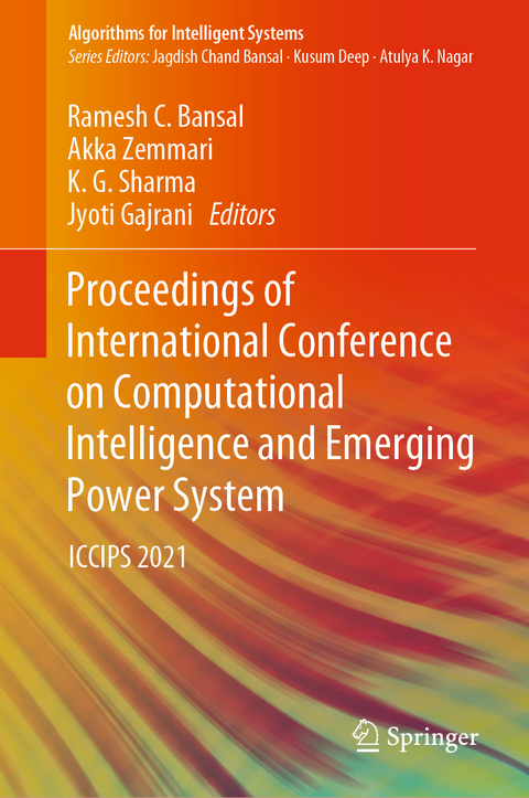 Proceedings of International Conference on Computational Intelligence and Emerging Power System - 