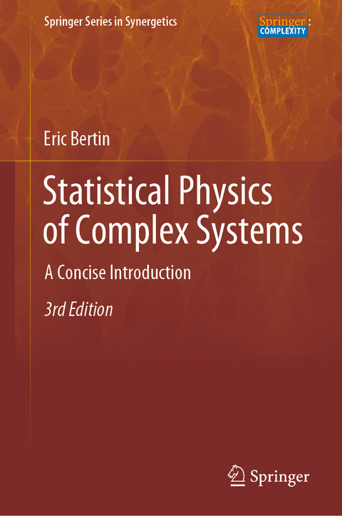 Statistical Physics of Complex Systems - Eric Bertin