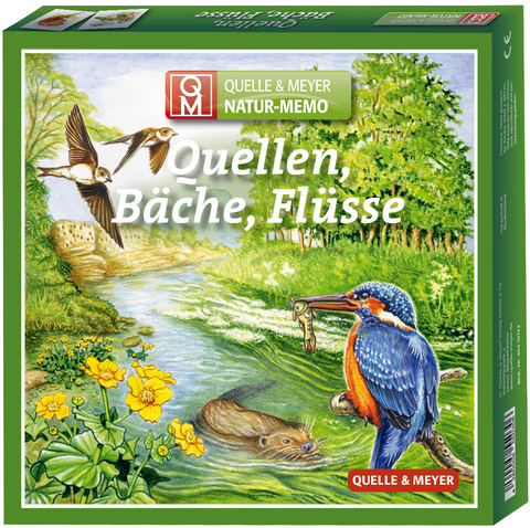 Natur-Memo „Quellen, Bäche, Flüsse“ - 