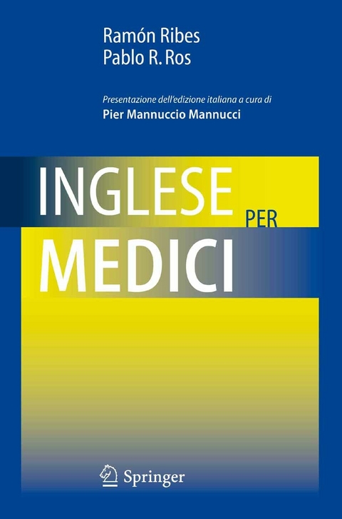 Inglese per medici -  Ramon Ribes,  Pablo R. Ros