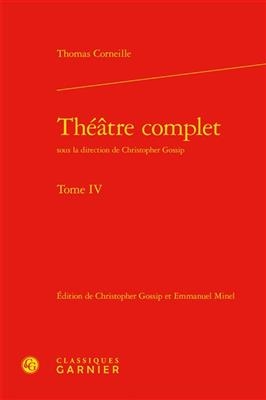 Theatre Complet - Thomas Corneille