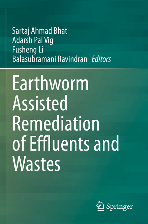 Earthworm Assisted Remediation of Effluents and Wastes - 