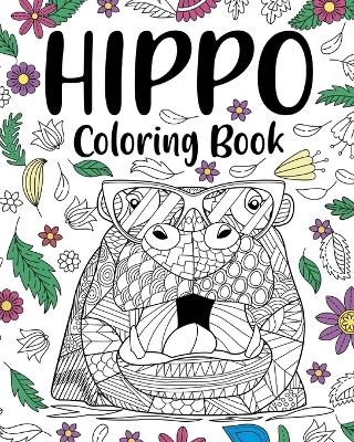 Hippo Coloring Book -  Paperland